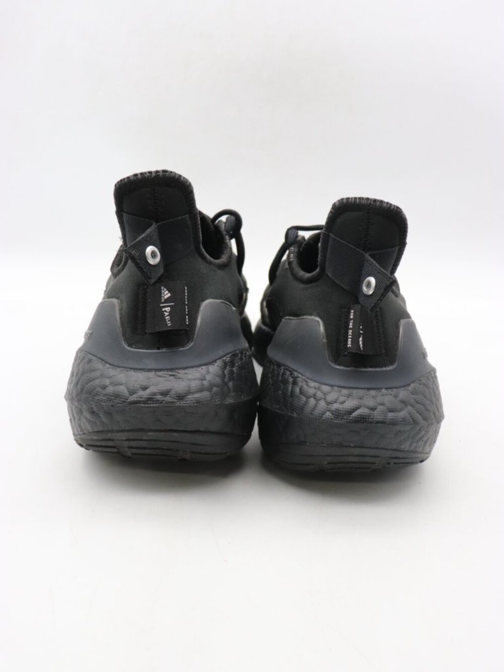 Adidas Ultraboost 21 x Parley Shoes Men's Size 12 Triple Black Sneakers H01177 - Picture 5 of 10